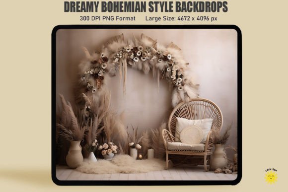 Download Dreamy Bohemian Style Backdrop - Style Collection