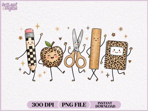 Download Back to School Doodles Characters PNG - Doodles Collection