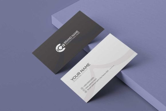 Download Dark Printable Business Card Template - Printable business card Collection