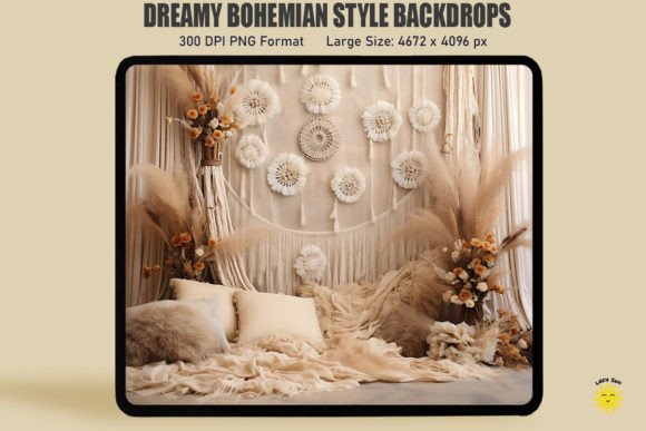Download Dreamy Bohemian Style Backdrop - Style Collection