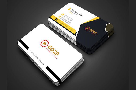 Download Printable Business Card Design Template - Premium Resources
