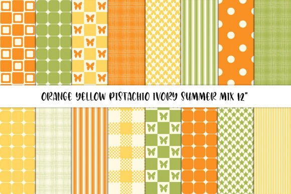 Download Orange Yellow Pistachio Ivory Summer Mix - Yellow Collection